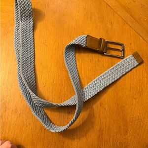 Perry Ellis Portfolio Braided blue Belt for Men